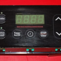 Part # 316222810 Frigidaire Oven Electronic Control Board (used, overlay fair - Black)
