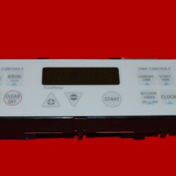 Part # WB27T10355 | 191D3159P111 | GE Oven Control Board (overlay fair - White)