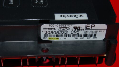 Part # W10424886 | WHPW10424886 | Whirlpool Oven Control Board (overlay fair - Dark Gray)