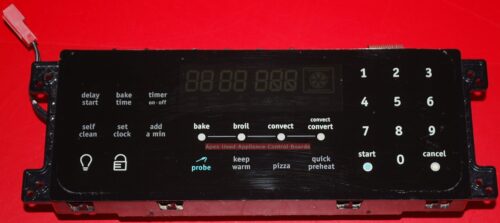 Part # 316560118 Frigidaire Oven Electronic Control Board (used, overlay fair - Black)