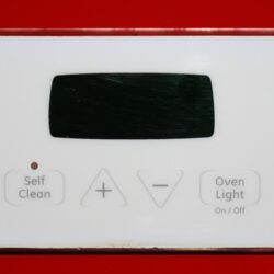 Part # 191D3776P008, WB27T10817 GE Oven Electronic Control Board (used, overlay fair - Yellow)