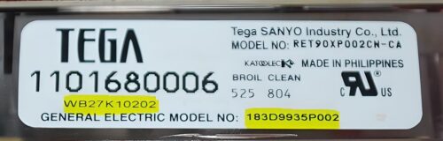 Part # WB27K10202 | 183D9935P002 | GE Oven Control Board (overlay fair - White)