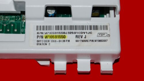 Whirlpool Washer Control Board - W10581550