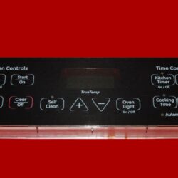 GE Oven Control Board WB27T11273 | 164D8450G015 | OEM Used Tested (overlay good - Black)