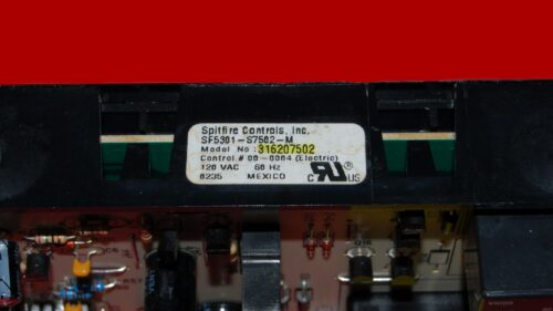 Frigidaire Oven Control Board - 316207502 | 316207522 (overlay fair - Black)