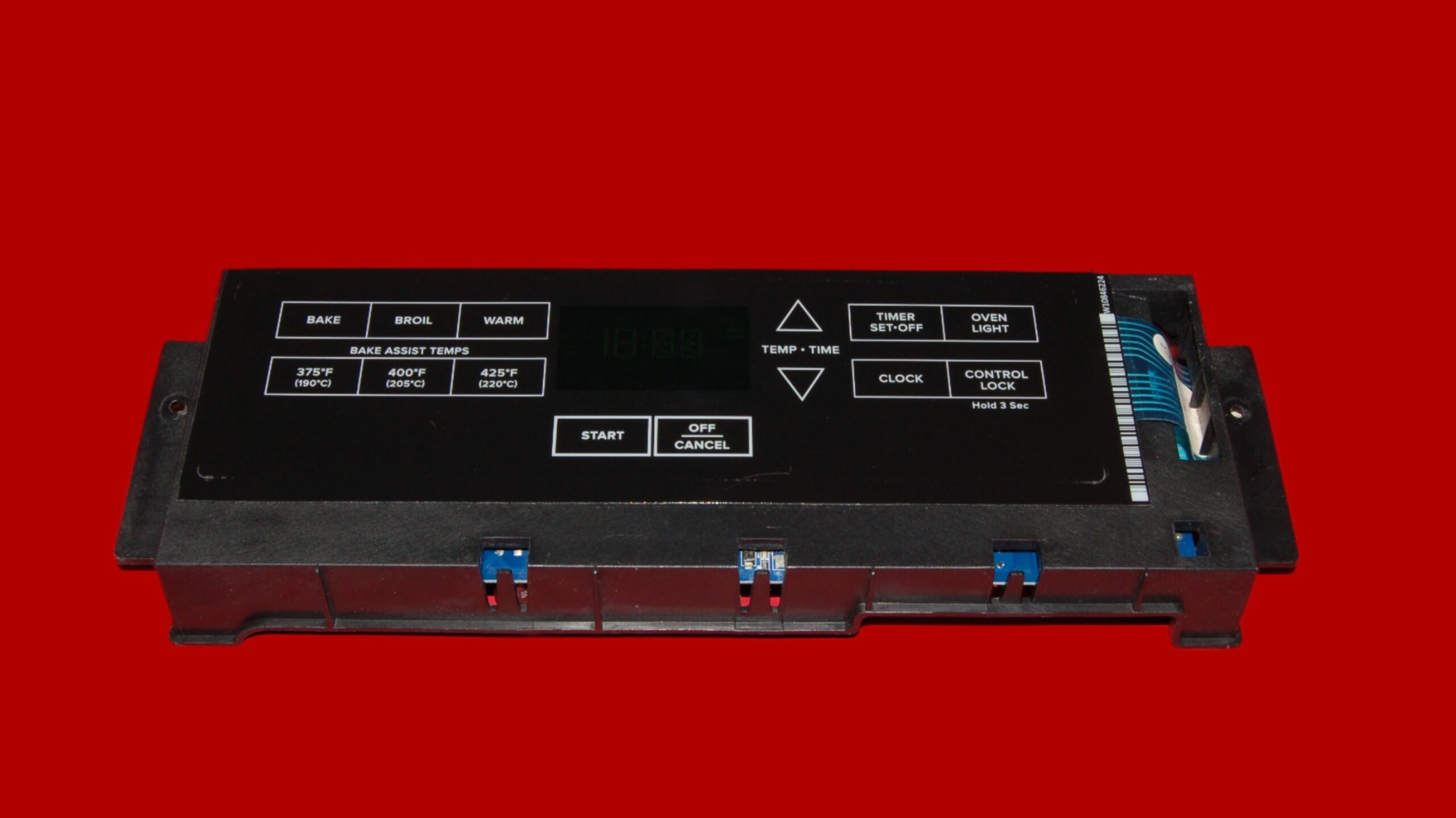 Whirlpool Oven Control Board W11204487 | W11536794 | OEM Used Tested (overlay good - Black)