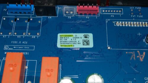 Whirlpool Oven Control Board W11204487 | W11536794 | OEM Used Tested (overlay good - Black)