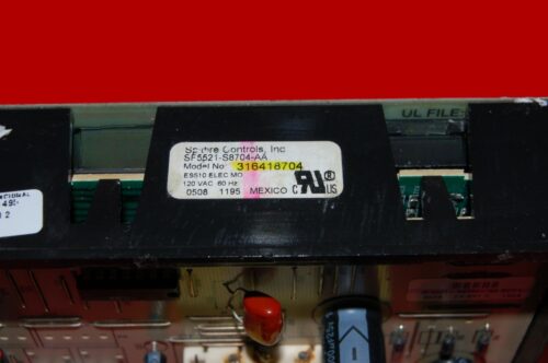 Part # 316418704 | Frigidaire Oven Control Board (overlay fair - Bisque)