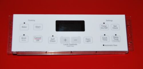 Part # 164D8450G032 | WB18X20153 GE Oven Control Board (used, overlay good - White)