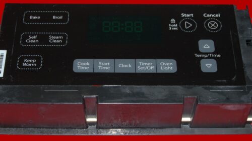 Part # W11122551 | W10887916 | Whirlpool Oven Control Board (overlay fair - Black)