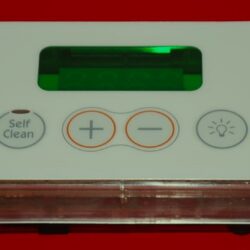Part # WB27K10097 | 183D8193P002 - $47 HotPoint Oven Control Board (used, overlay fair - Yellow)