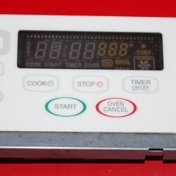 Part # 31-31924702-C Amana Oven Electronic Control Board (used, overlay good - Bisque)