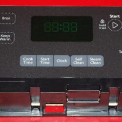 Part # W10424888 Whirlpool Oven Control Board (used, overlay good - Black)