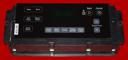 Part # W11122551 | W10887916 | Whirlpool Oven Control Board (overlay fair - Black)