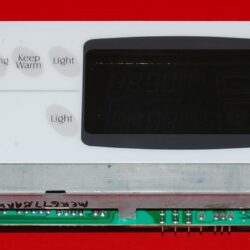 Part # 8507P021-60, 12001661 Maytag Oven Electronic Control Board (used, overlay good - White)