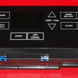 Part # W11204487 Whirlpool Oven Control Board (used, overlay good - Black)