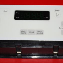 Part # W10887899 Whirlpool Oven Electronic Control Board (used, overlay very good - Yellow)
