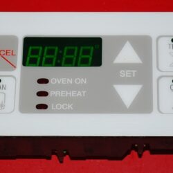 Part # 7601P693-60, WP12001627 Maytag Oven Electronic Control Board (used, overlay fair - White)