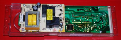 Part # 164D3147G012 GE Oven Electronic Control Board (used, overlay very good - Bisque)
