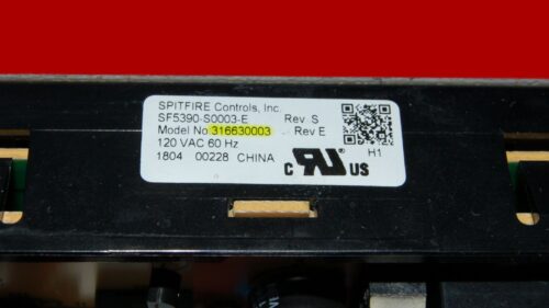 Kenmore Oven Control Board - 316630003 (overlay good - White)