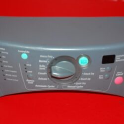 Part # 8579111, W10128437 Whirlpool Dryer Control Panel And User Interface Board (used)