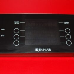 Part # 74011955, 8507P263-60, 74009714 Jenn-Air Oven Touch Panel And Control Board (used, overlay good - Black)