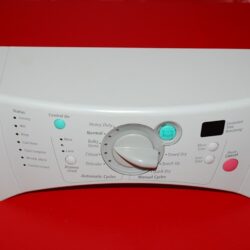 Part # 8558748 | 8559431 | 8558756 Whirlpool Dryer User Panel And Control Board (used, condition good - Light Gray)