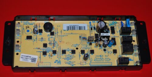Part # W10349742 Whirlpool Oven Control Board (used, overlay good - Gray)