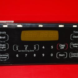 Part # WB27K10251 | 183D9817G007 - $120 GE Oven Control Board (used, overlay fair - Black)