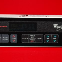 Part # 3196941 | 6610056 | Whirlpool Oven Control Board (overlay good - Black)