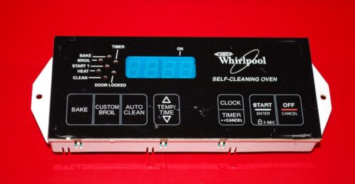 Part # 8522498, 6610319 Whirlpool Oven Electronic Control Board (used, overlay fair - Black)