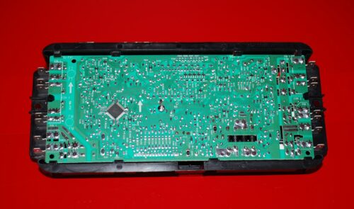 Part # W10734596 Whirlpool Oven Electronic Control Board (used, overlay good - Dark Gray)