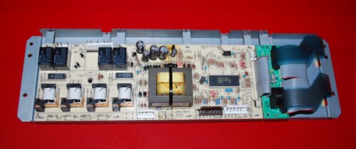 Part # 7601P608-60, 12001661 Maytag Oven Electronic Control Board (used, overlay fair - Bisque)