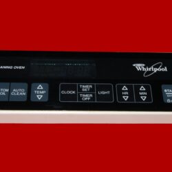 Whirlpool Oven Control Board 6610316 8522480 | OEM Used Tested (used, overlay good - Black)