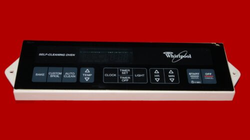 Whirlpool Oven Control Board 6610316 8522480 | OEM Used Tested (used, overlay good - Black)