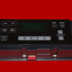 Whirlpool Oven Control Board W10348617 | W10813969 OEM Used Tested (overlay fair - Black)