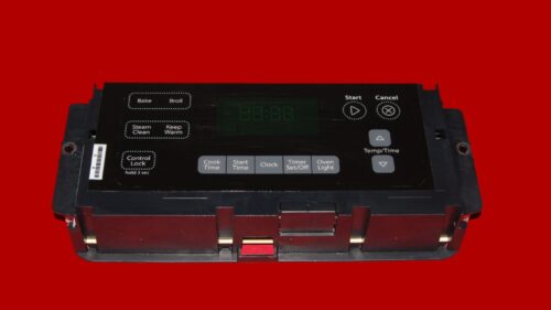 Whirlpool Oven Control Board W10348617 | W10813969 OEM Used Tested (overlay fair - Black)