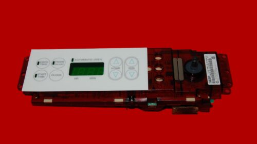GE Gas Oven Control Board WB11K0065 | 183D5586P004 | OEM Used Tested (overlay good - White)