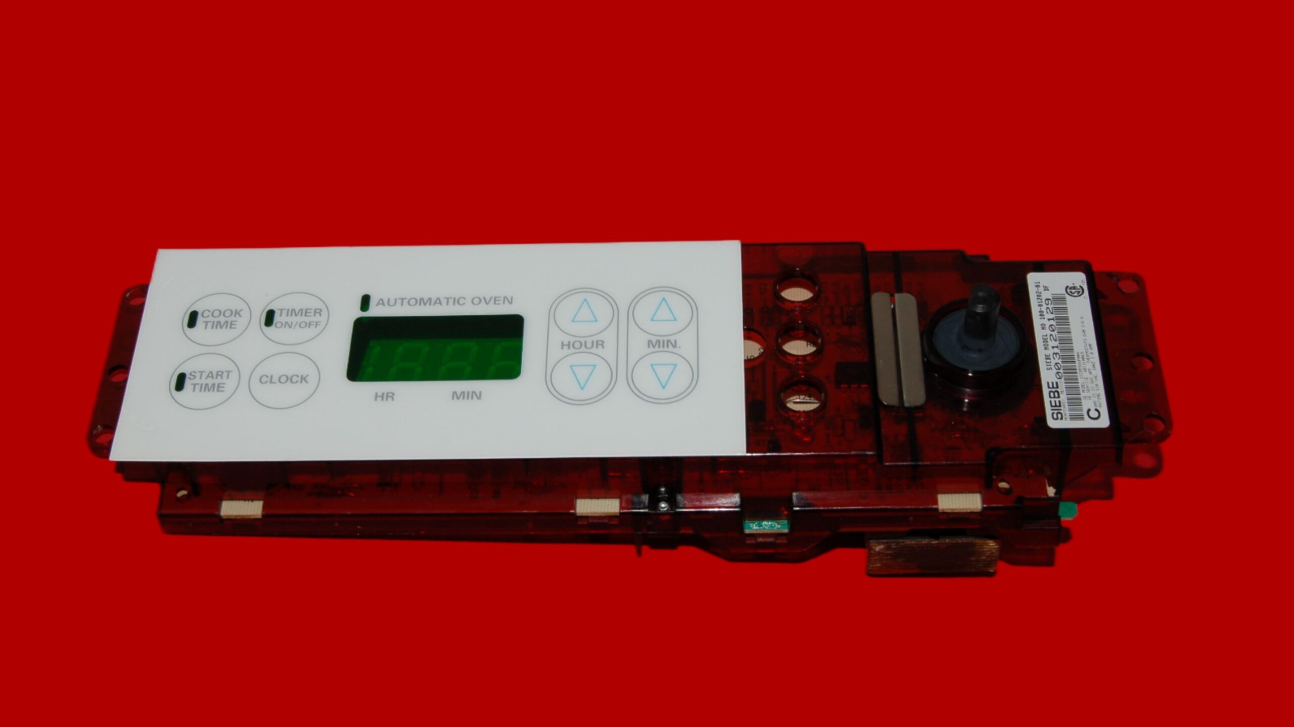 GE Gas Oven Control Board WB11K0065 | 183D5586P004 | OEM Used Tested (overlay good - White)