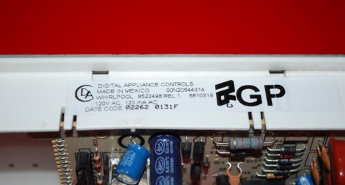 Part # 8522498, 6610319 Whirlpool Oven Electronic Control Board (used, overlay fair - Black)