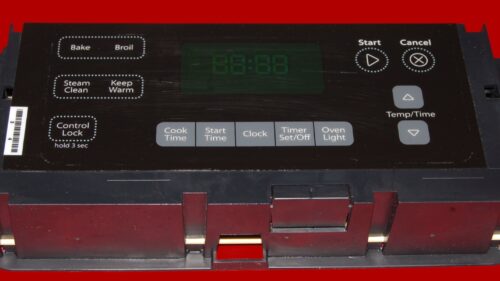Whirlpool Oven Control Board W10348617 | W10813969 OEM Used Tested (overlay fair - Black)