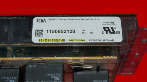 GE Oven Control Board - WB27X23560 | 164D8450G146 (overlay fair - Dark Gray)