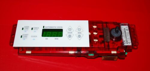 Part # 183D5586P004, WB11K0065 GE Oven Electronic Control Board (used, overlay good - White)
