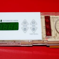 Part # 164D3147G019, WB27X10311 GE Oven Electronic Control Board (used, overlay fair - White)