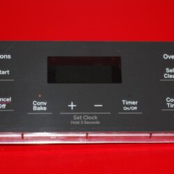Part # 164D8450G146, WB27X23560 GE Oven Electronic Control Board (used, overlay fair - Black)