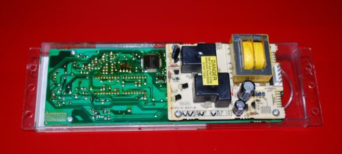 Part # 164D3147G019, WB27X10311 GE Oven Electronic Control Board (used, overlay fair - White)
