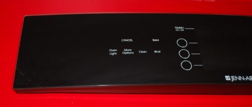Part # 74011955, 8507P263-60, 74009714 Jenn-Air Oven Touch Panel And Control Board (used, overlay good - Black)
