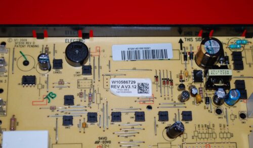 Part # W10586729 Maytag Oven Electronic Control Board (used, overlay fair - Bronze)