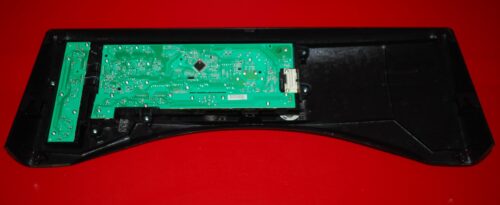 Part # WE19M1618, WE4M418 GE Dryer Panel And User Interface Board (used, overlay good - Red)