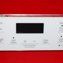 Part # 164D8450G164, WB18X20153 GE Oven Electronic Control Board (used, overlay very good - White)
